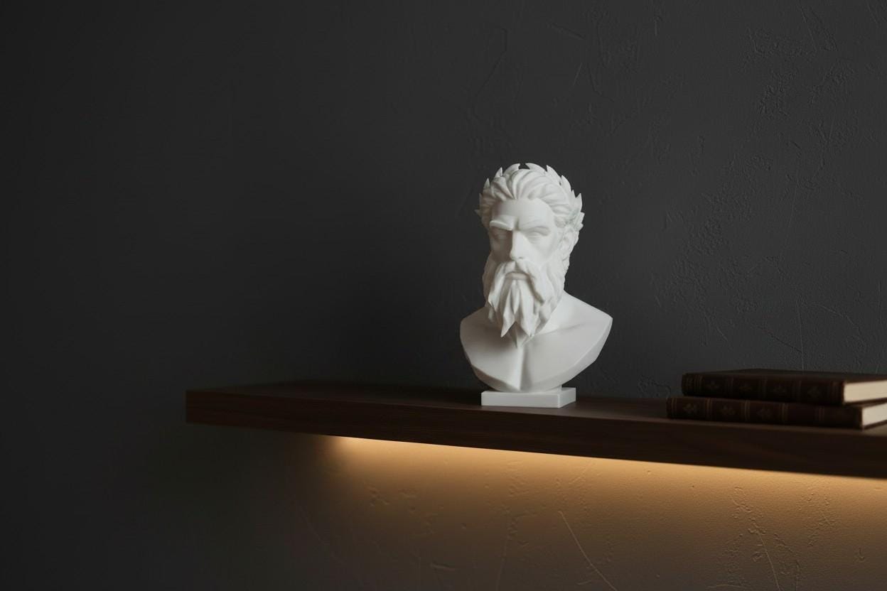 Modern Zeus Bust