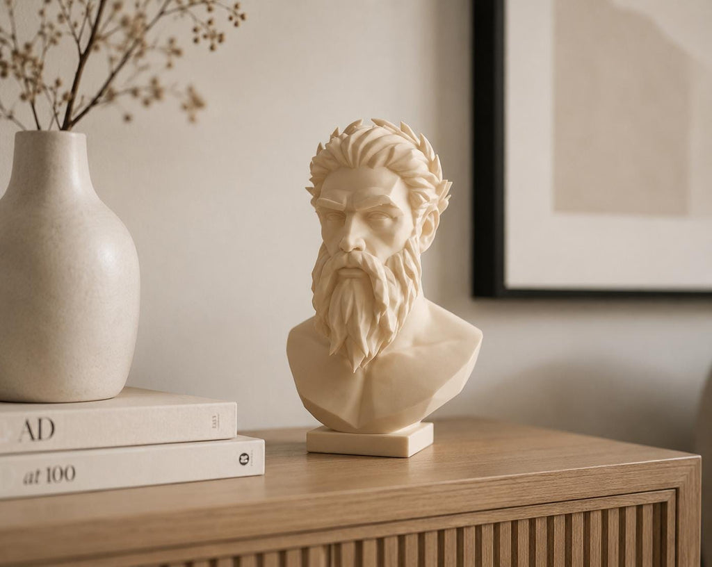 Modern Zeus Bust