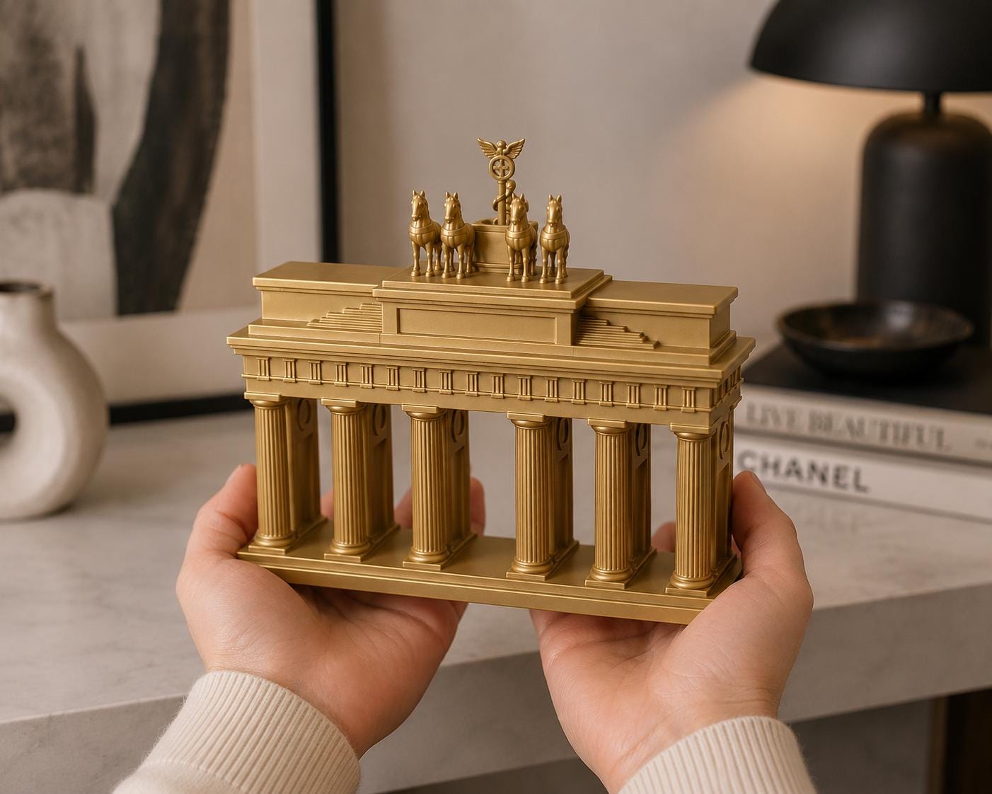 3D Printed Brandenburg Gate Sculpture
