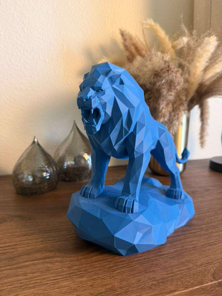 Majestic Lion Statue