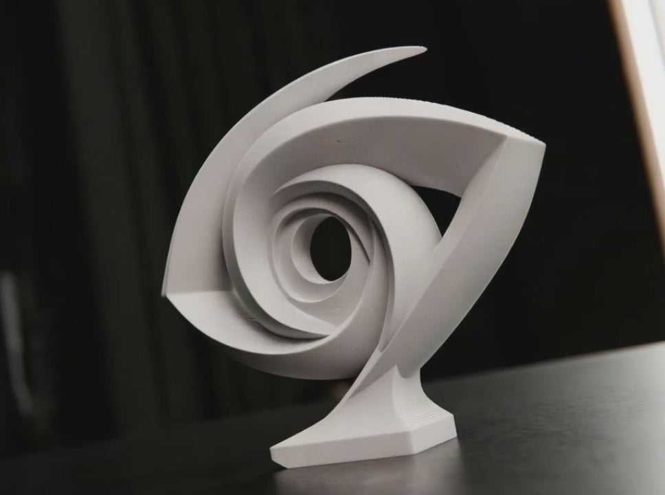 Vortex Eye Sculpture