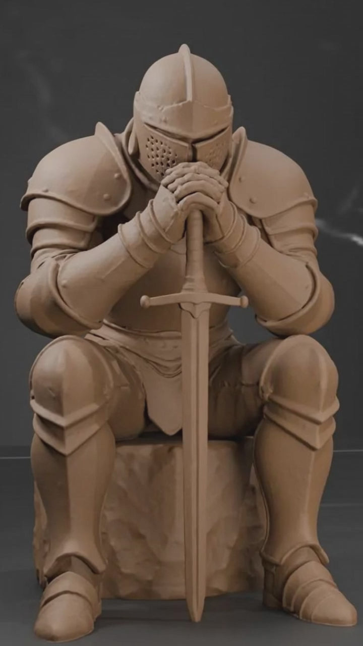 The Thoughtful Knight Statue