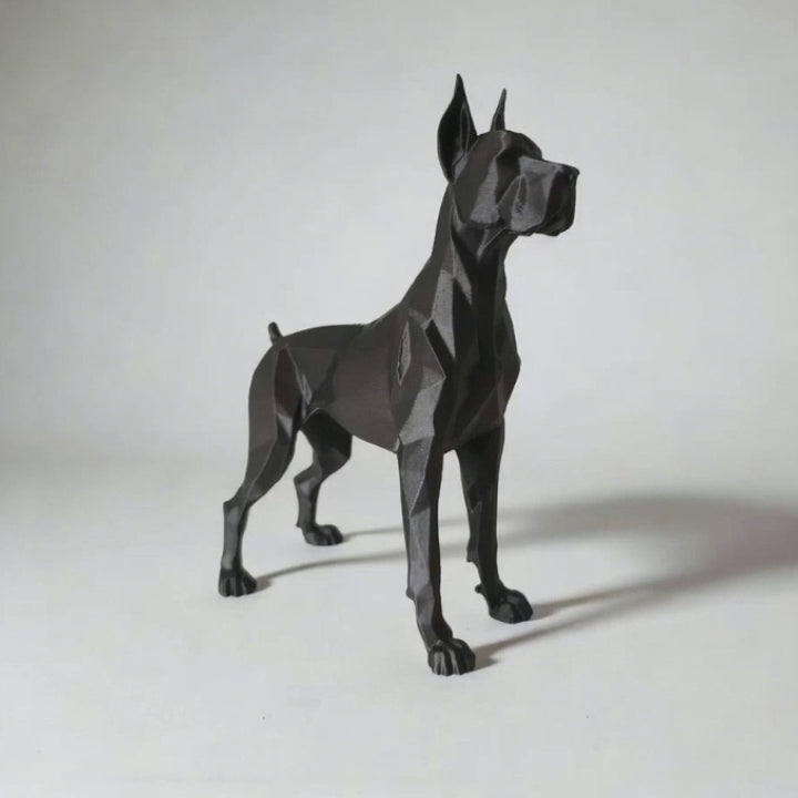 Low Poly Dane Sculpture