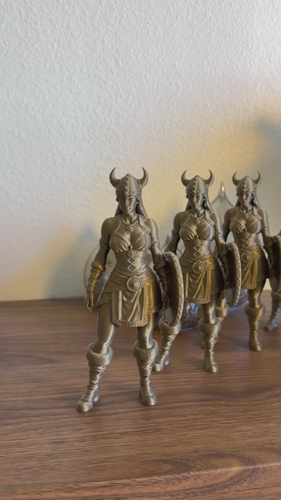 Viking Woman Statue