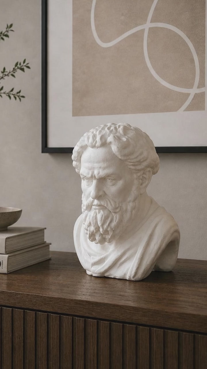 Socrates Bust Sculpture