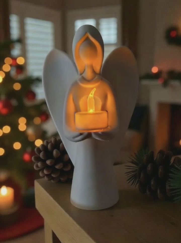 Minimalist Angel Tealight Holder