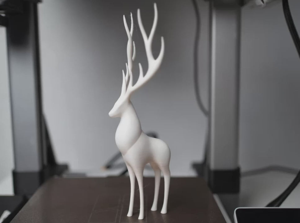Minimalist Deer Sculpture