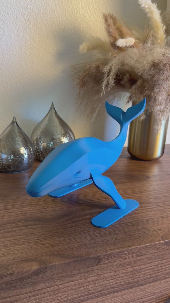 Modern Whale Sculpture