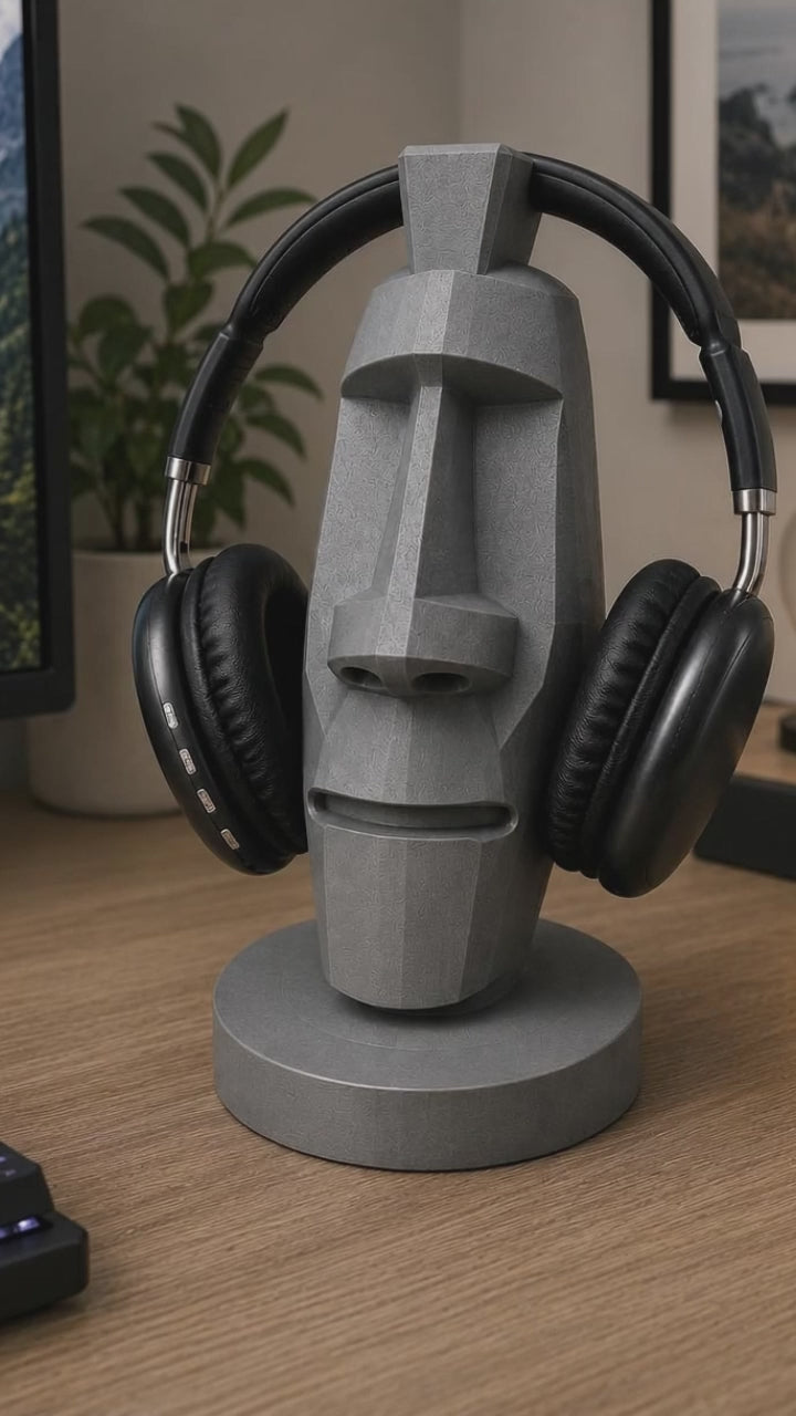 Moai Headphone Stand
