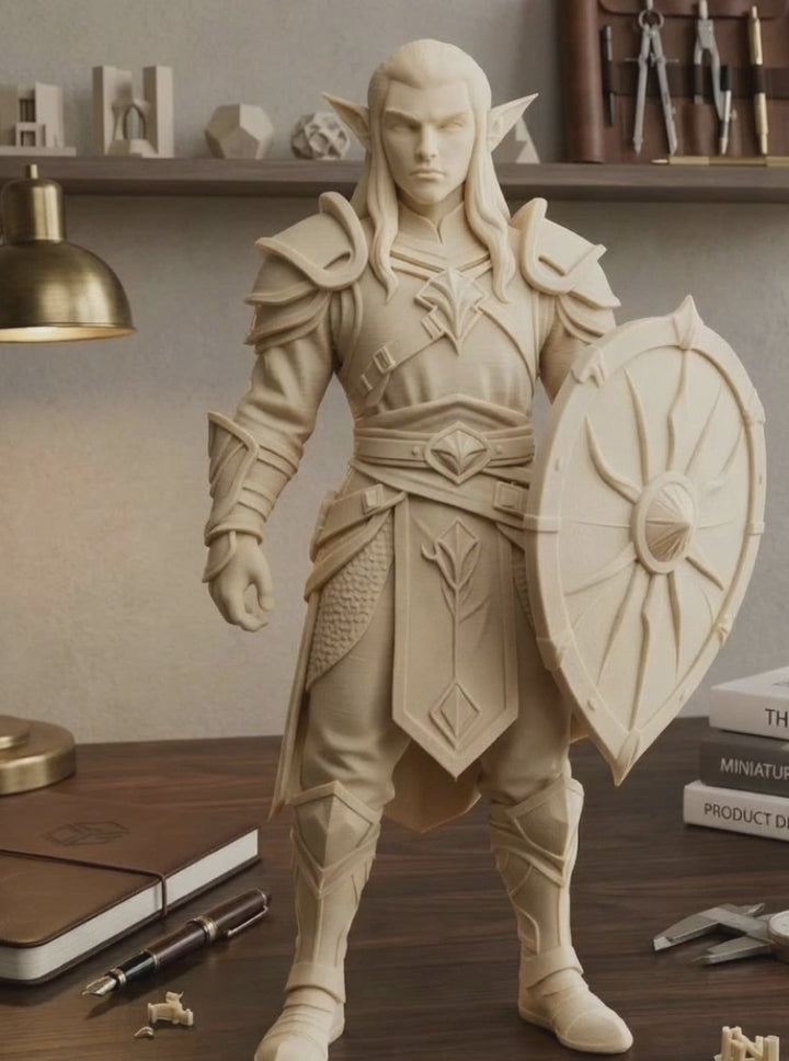 Elf Warrior Figurine