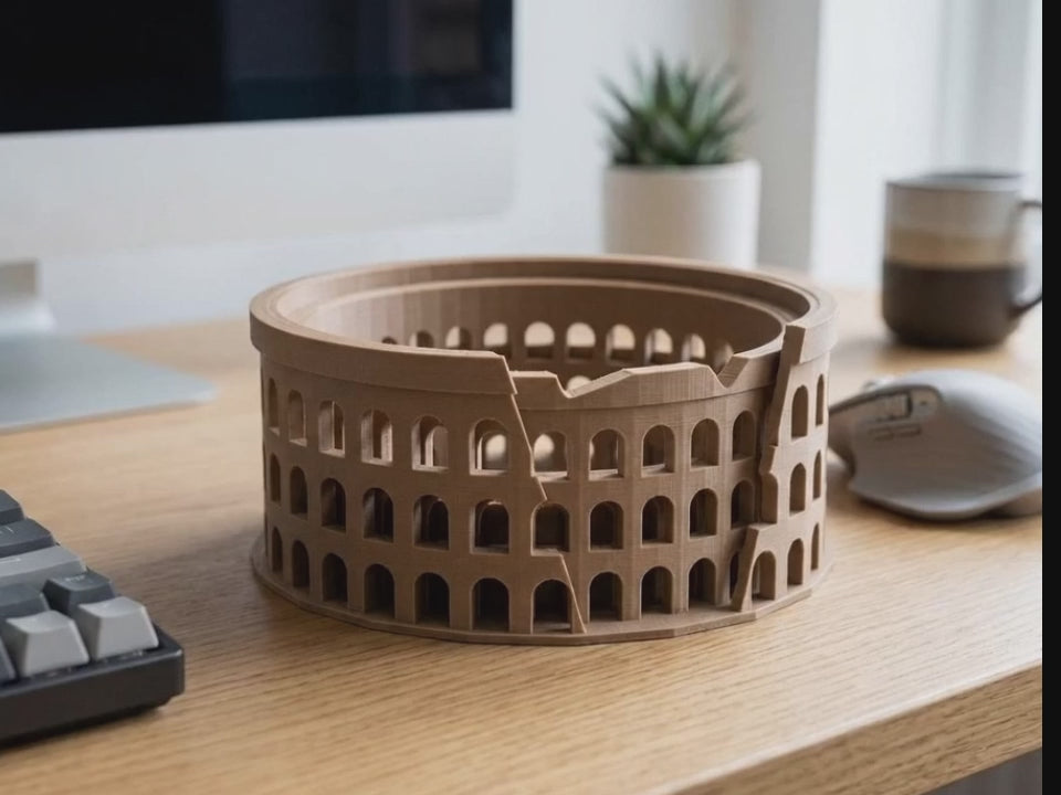 Roman Colosseum Sculpture