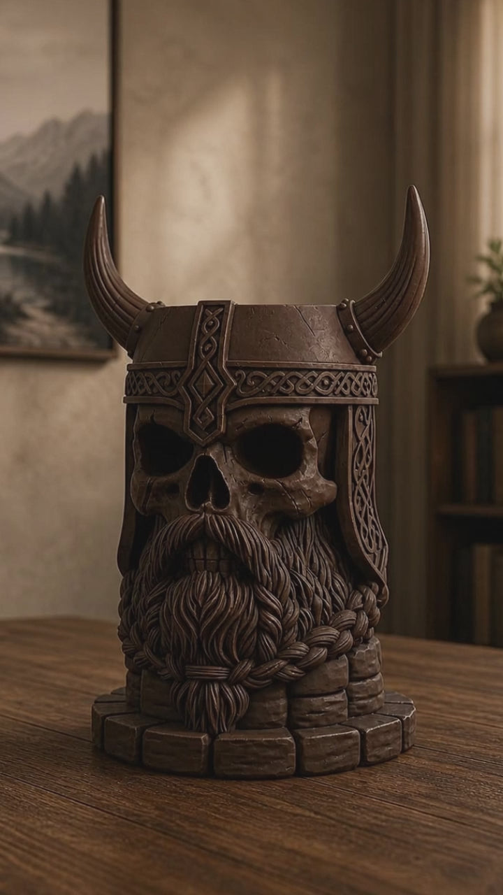 Viking Skull Bowl