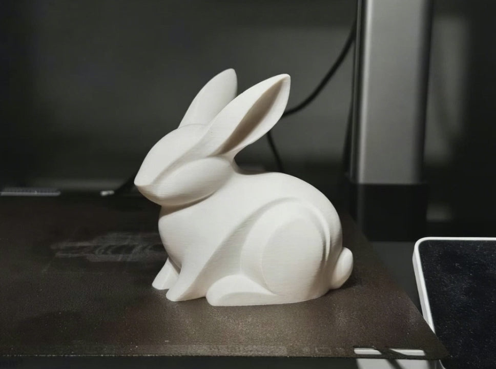 Minimalist Bunny Sculpture