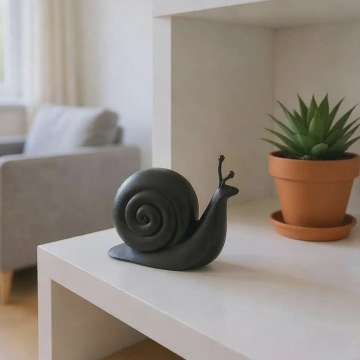 Minimalist Snail Sculpture