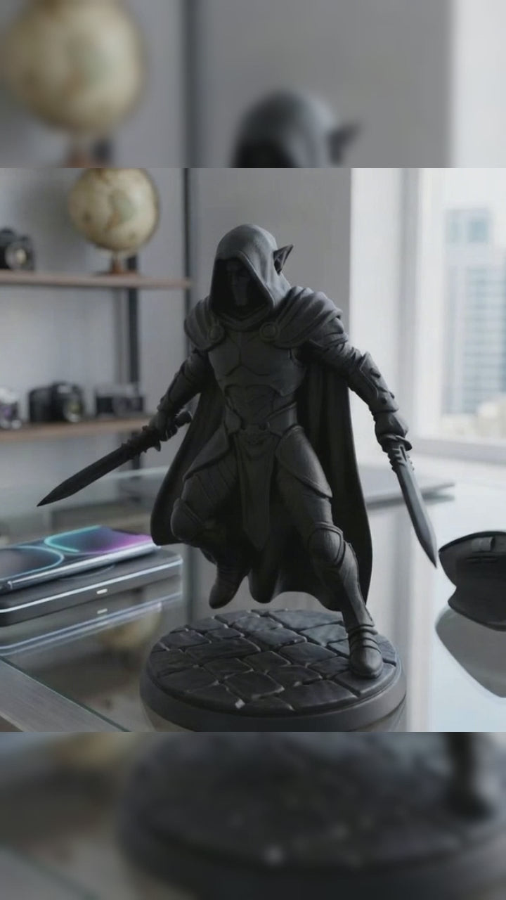 Dark Elf Assassin Miniature