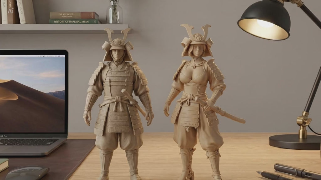 Samurai Warrior Statue