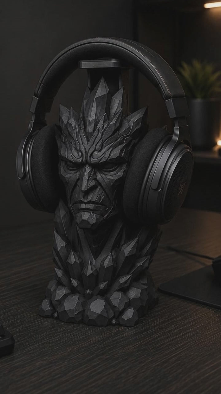 Crystal Guardian Headphone Stand